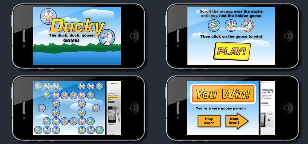 Ducky Mobile App Game