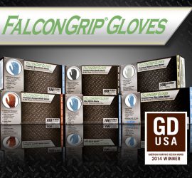 2014 Graphic Design USA Award for FalconGrip Gloves Packaging